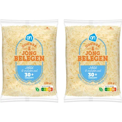 AH Goudse jong belegen 30+ geraspt 2-pack