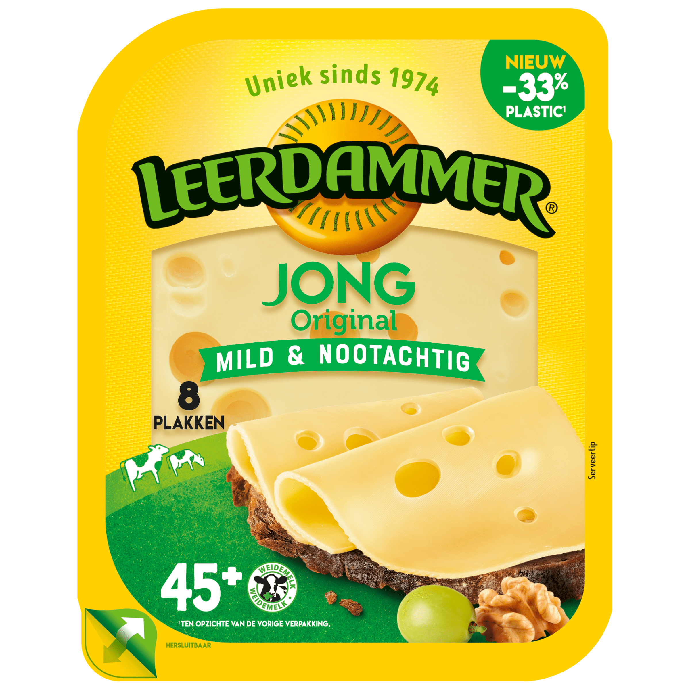 Leerdammer Original jong 45+ plakken