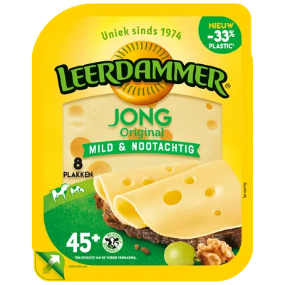 Leerdammer Original jong 45+ plakken