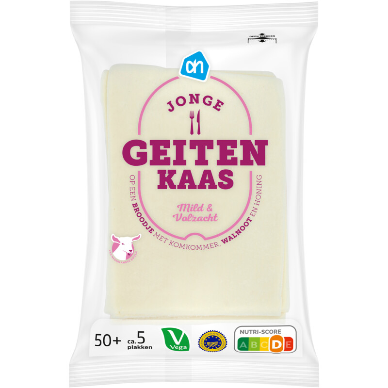 AH Jonge geitenkaas 50+ plakken