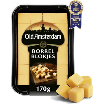 Old Amsterdam Borrelblokjes voorgesneden