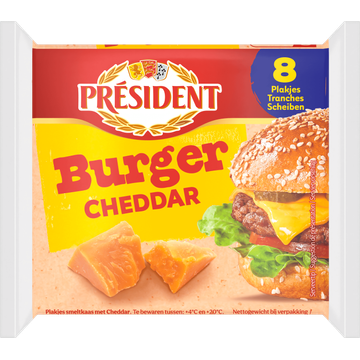 Président Burger gourmand au cheddar