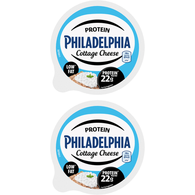Philadelphia protein cottage cheese 2-pack