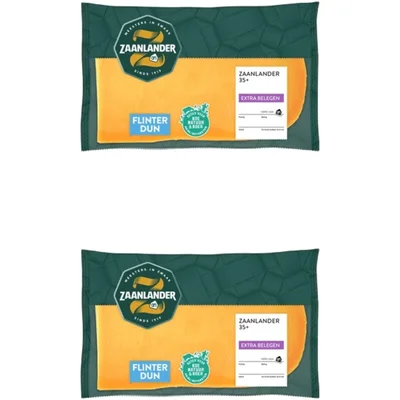 AH Excellent Extra belegen 35+ plak flinterdun 2-pack