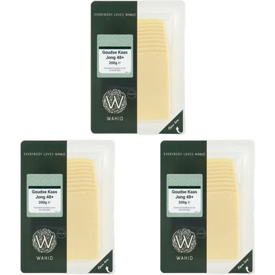 Wahid Goudse kaas jong 48+ plakken 3-pack
