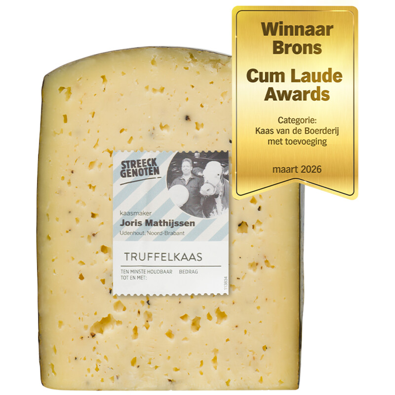 Streeckgenoten Mathijssen truffelkaas