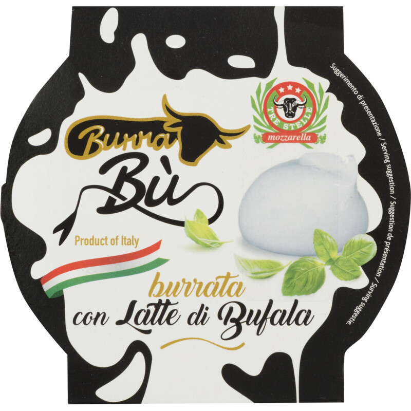 Tre Stelle Burrata con latte di bufala