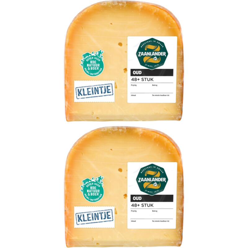 AH Zaanlander Oud 48+ stuk klein 2-pack