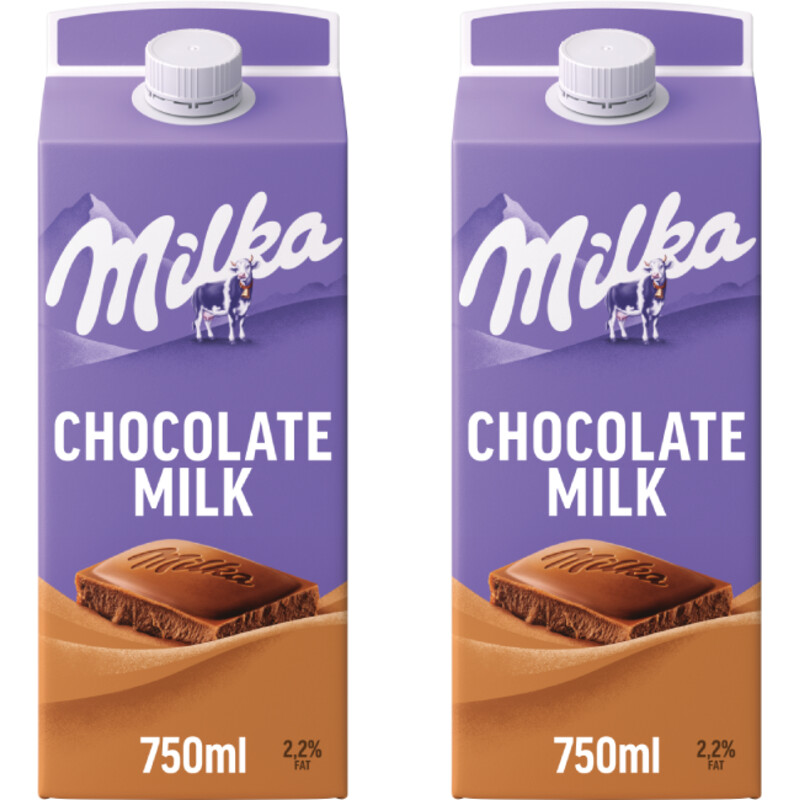 Milka chocolademelk original 2-pack