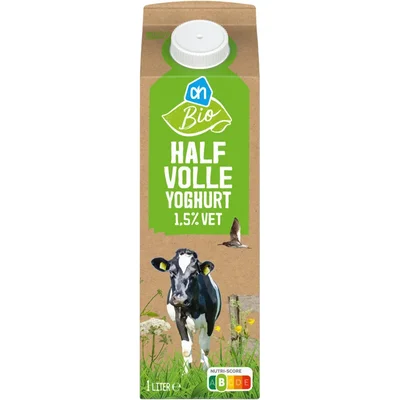 AH Biologisch Halfvolle yoghurt
