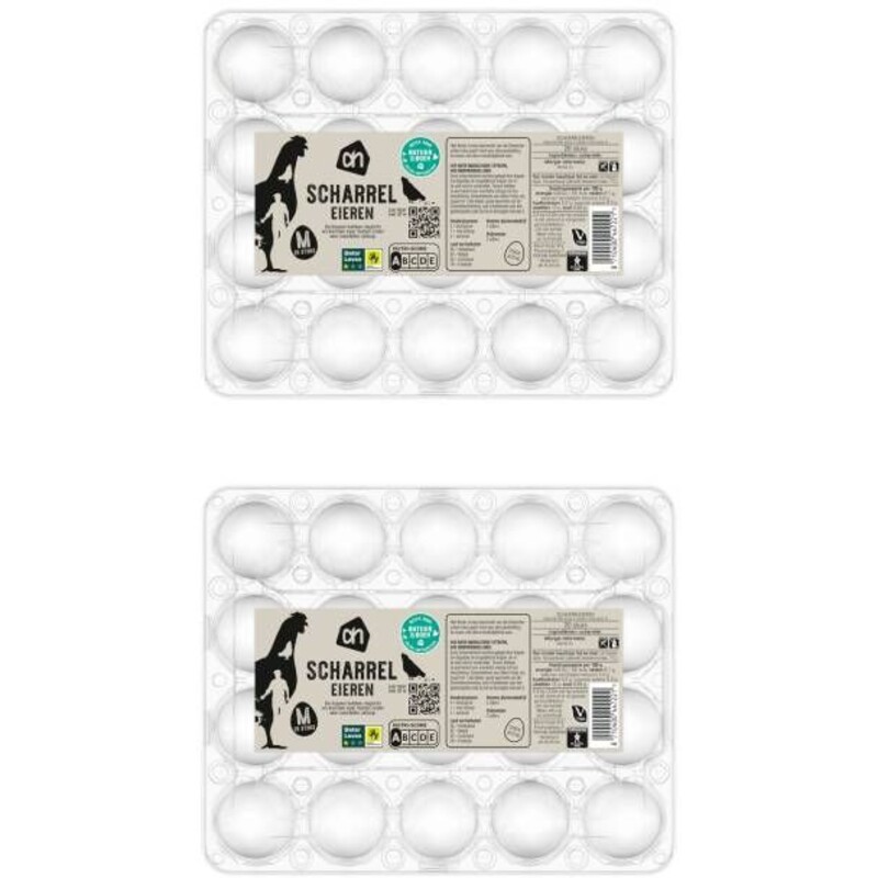 AH Verse scharreleieren M 2-pack