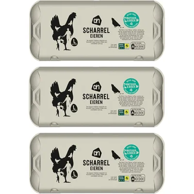 AH Verse scharreleieren M L 3-pack