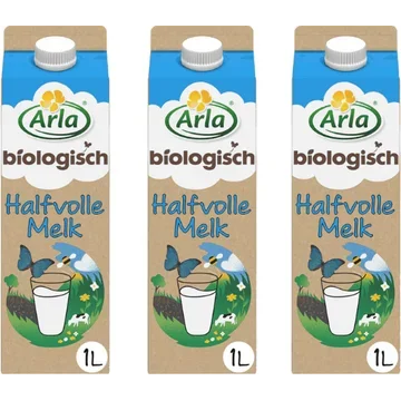 Arla Biologisch halfvolle melk 3-pack