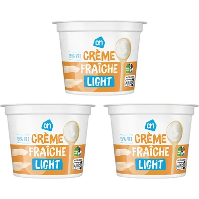 AH Creme Fraiche Light 3-pack
