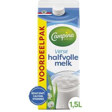 Campina Halfvolle melk voordeelverpakking