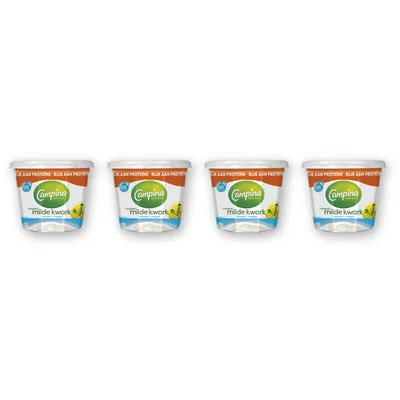 Campina Magere milde kwark naturel 4-pack