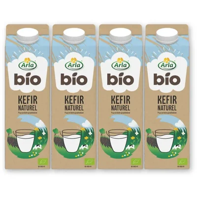 Arla Biologisch kefir naturel 4-pack