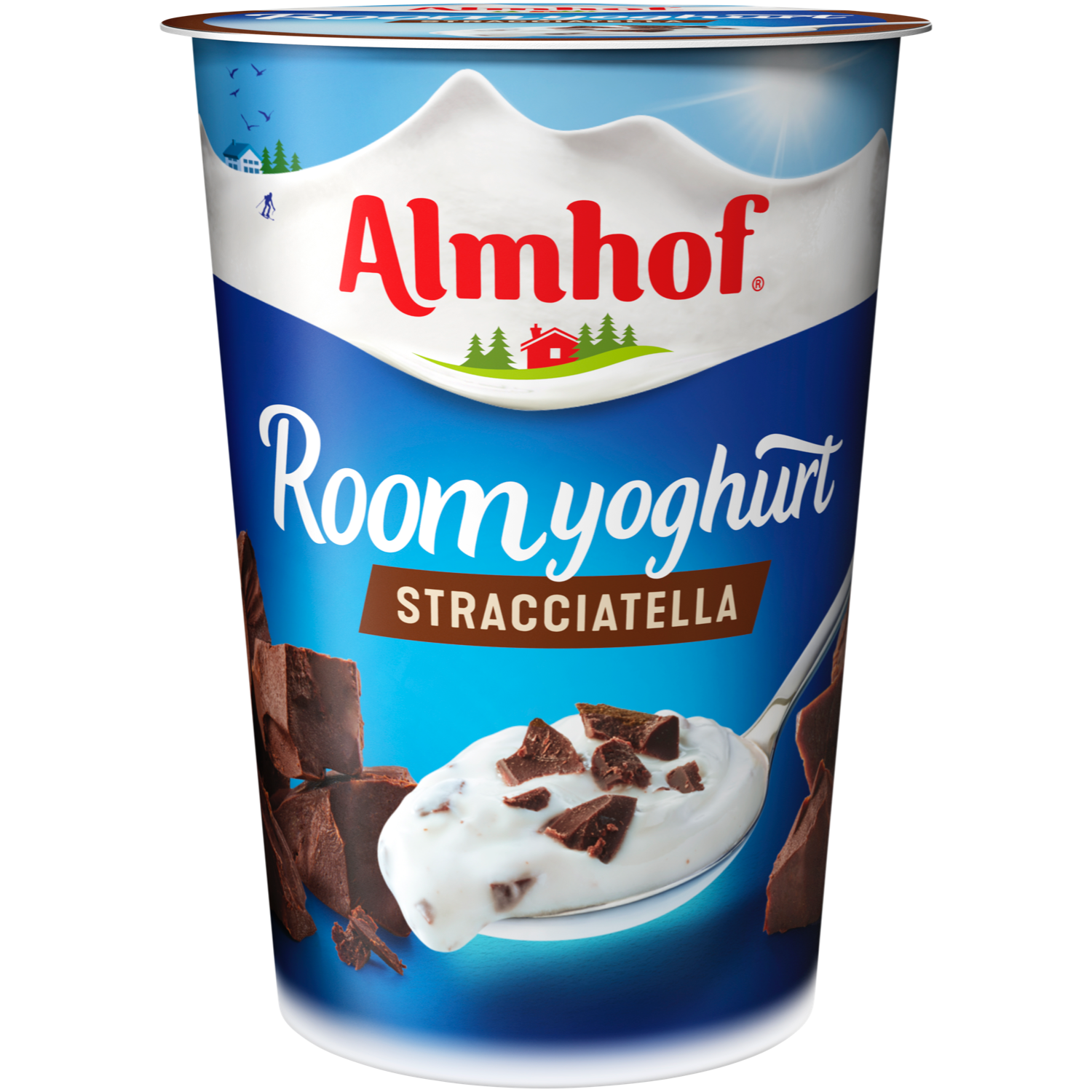 Almhof Roomyoghurt perzik maracuja
