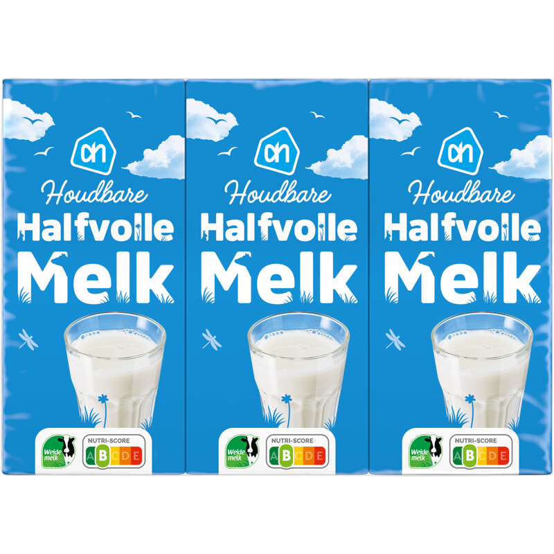 AH Houdbare halfvolle melk 6-pack