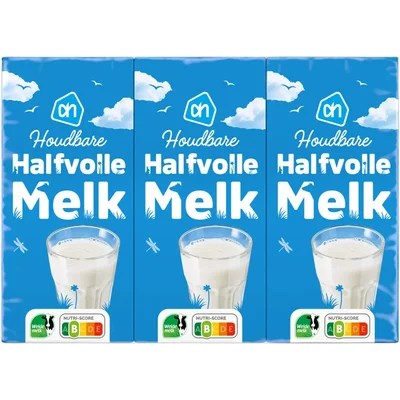 AH Houdbare halfvolle melk 6-pack