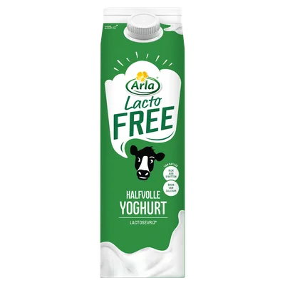 Arla Lactofree halfvolle yoghurt lactosevrij