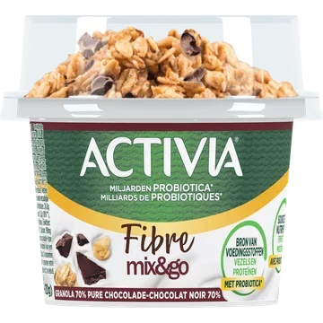 Activia Mix & go granola dark chocolate