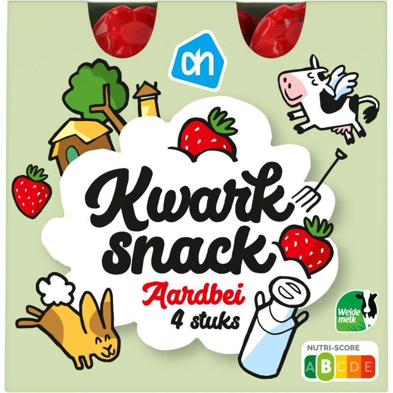 AH Super kwarksnack aardbei