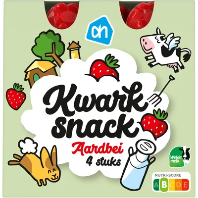 AH Super kwarksnack aardbei
