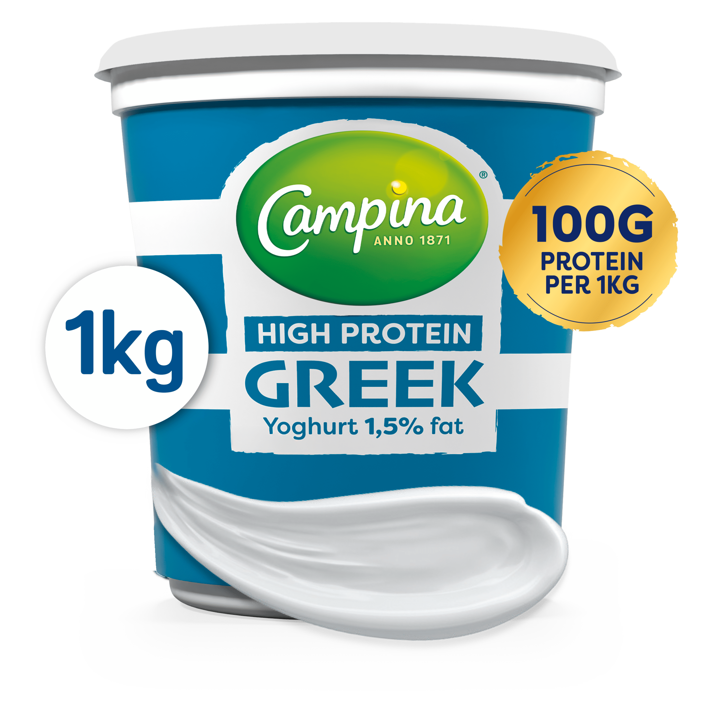 Campina High protein Greek yoghurt 1,5% fat