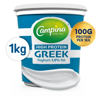 Campina High protein Greek yoghurt 1,5% fat