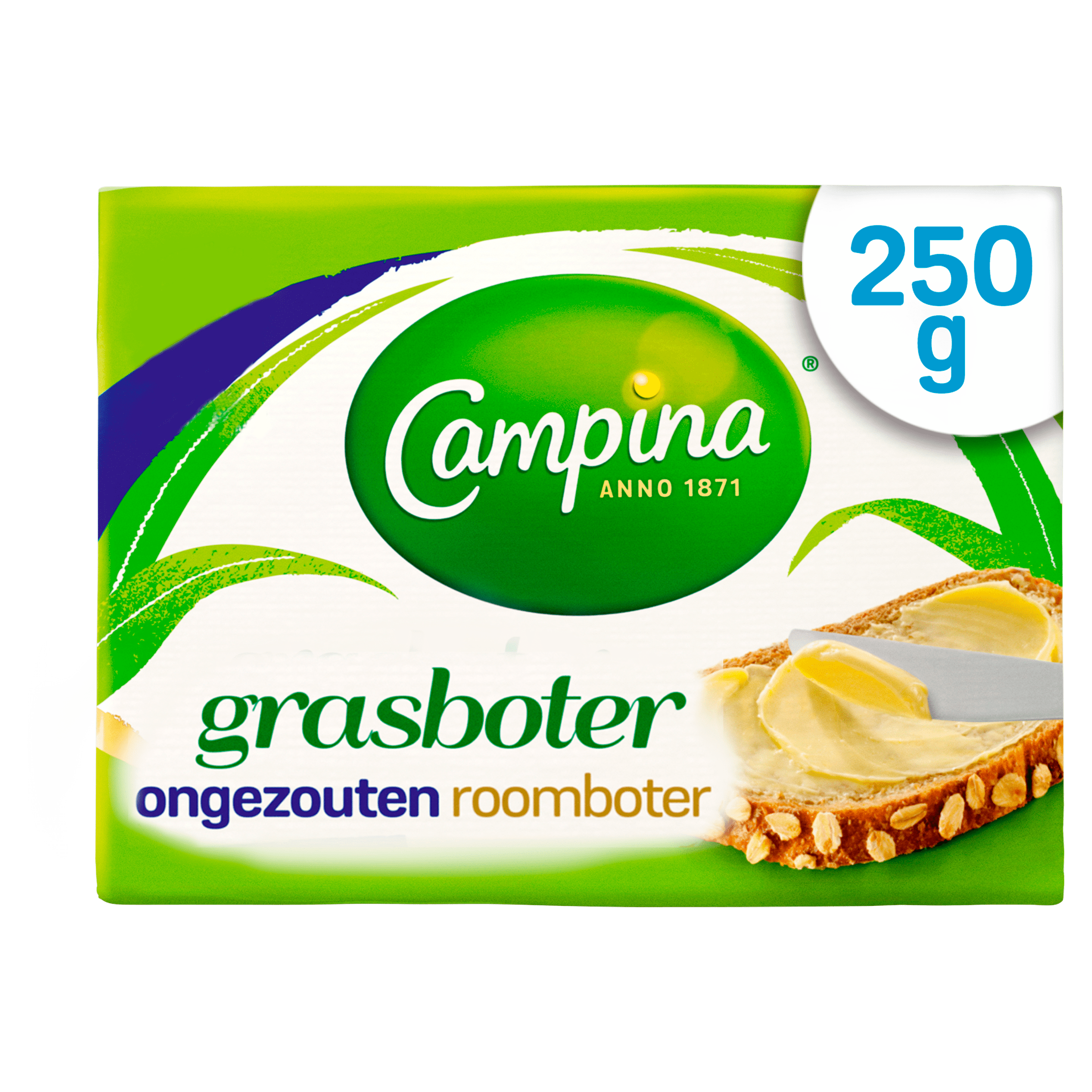 Campina Grasboter ongezouten roomboter