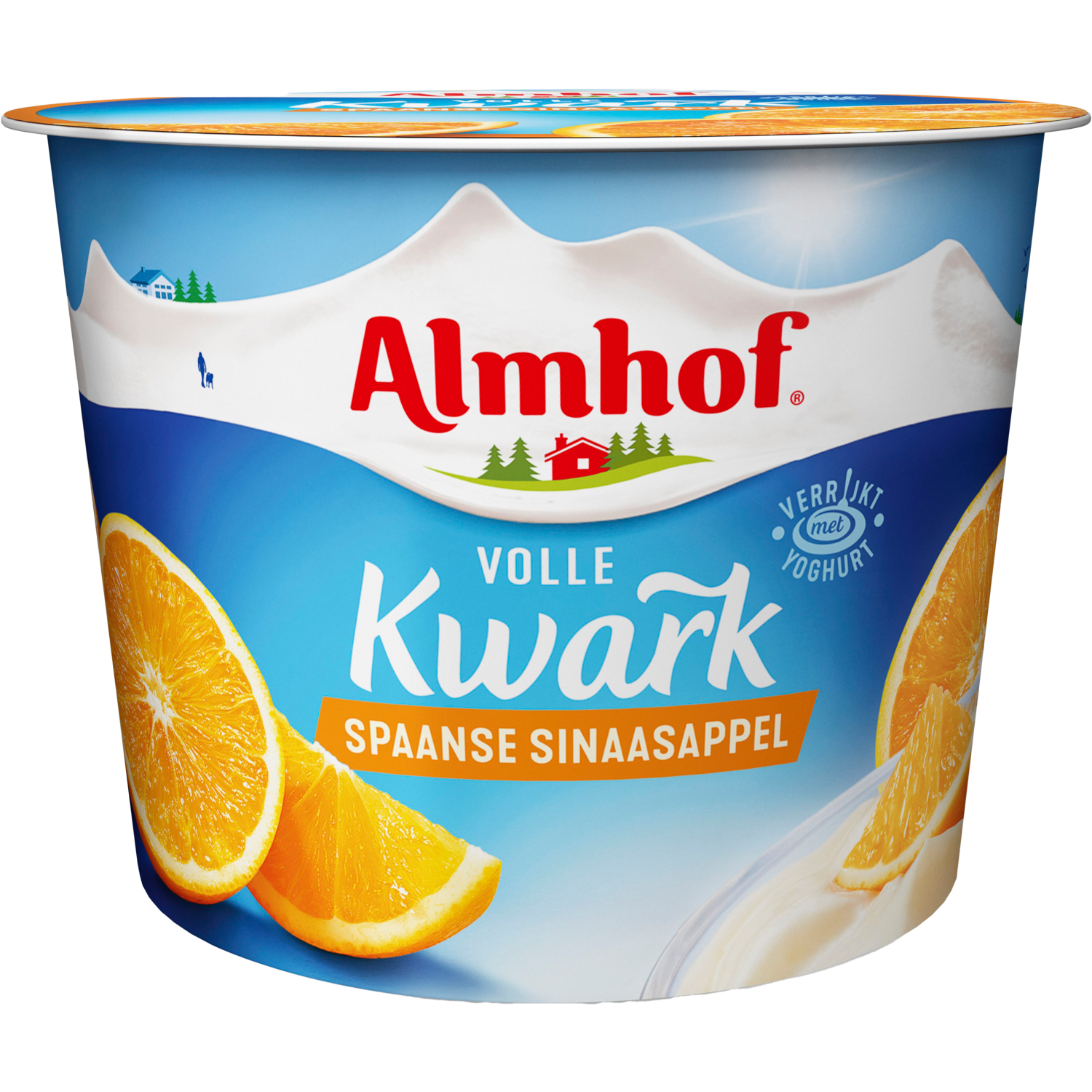 Almhof Volle kwark spaanse sinaasappel