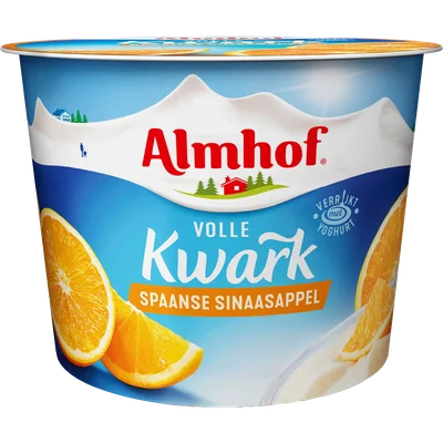 Almhof Volle kwark spaanse sinaasappel