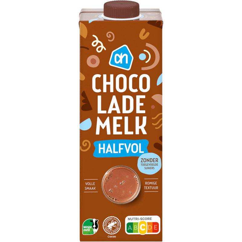 AH Chocolademelk zonder toegevoegde suiker