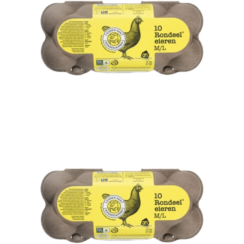 AH Rondeel eieren M L 2-pack