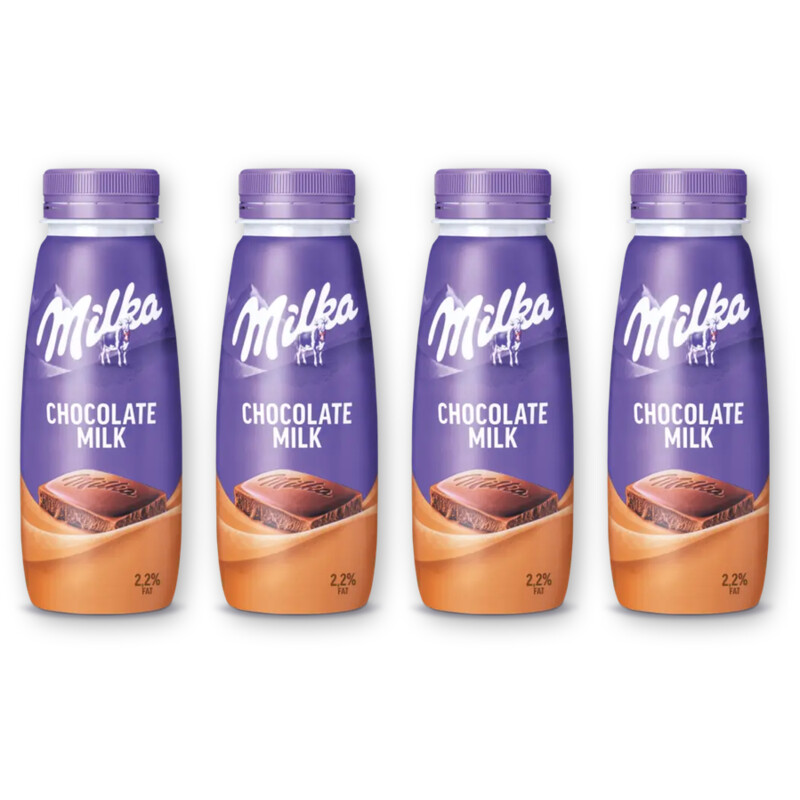 Milka Chocolademelk 4-pack