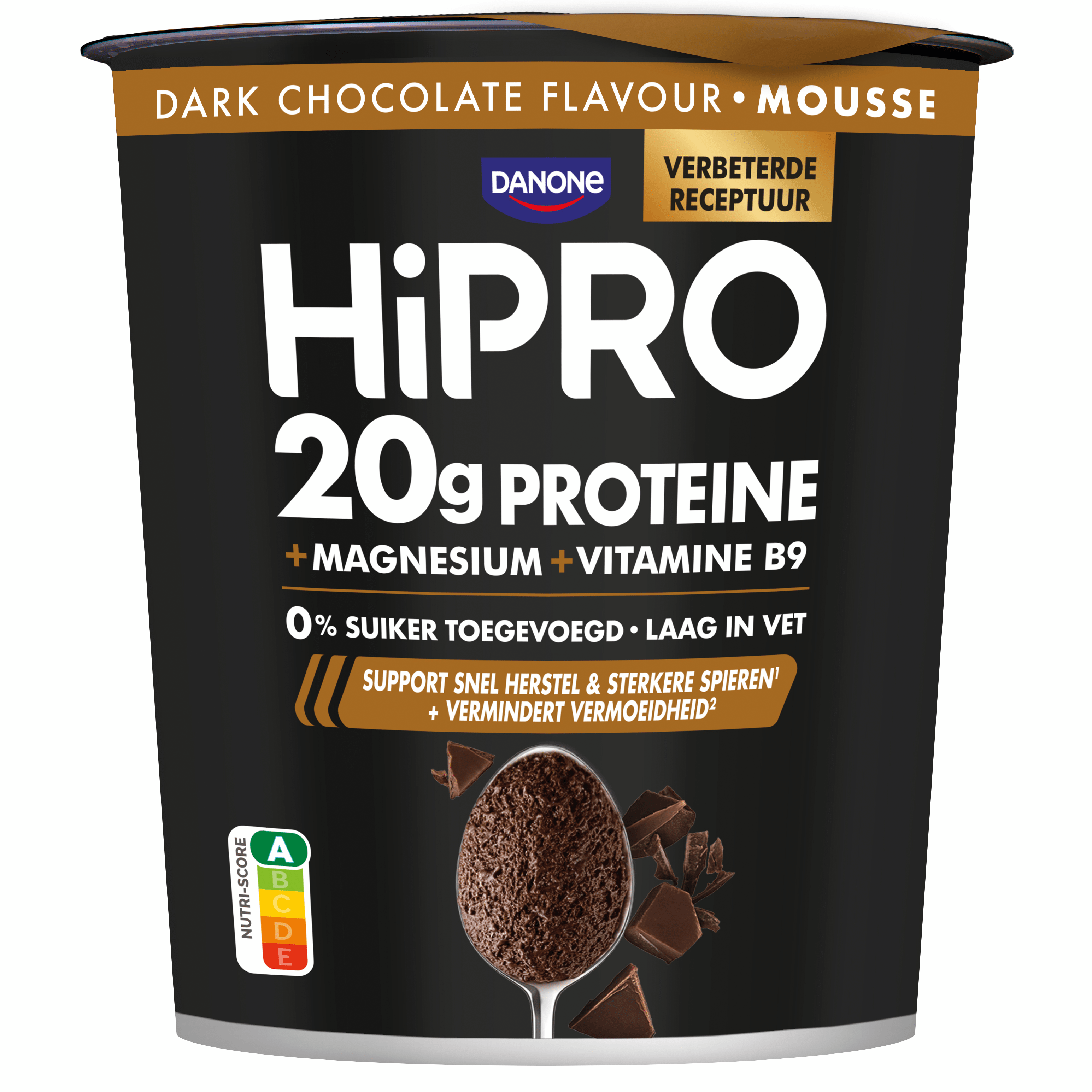 HiPRO Protein mousse dark chocolate