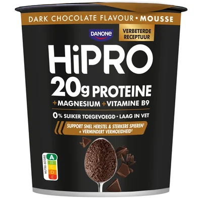 HiPRO Protein mousse dark chocolate