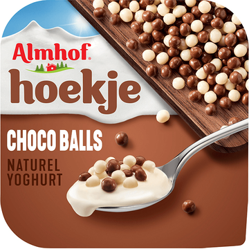 Almhof Hoekje choco balls naturel yoghurt