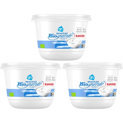 AH Biogarde magere kwark 3-pack