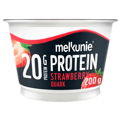 Melkunie Protein aardbei kwark