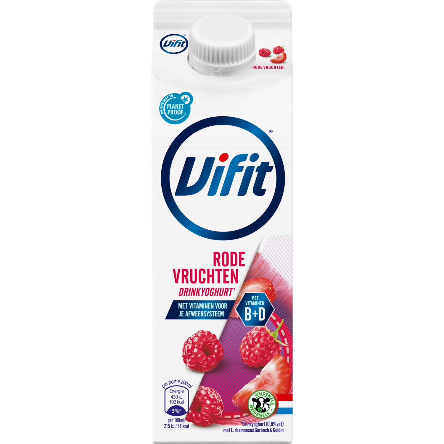 Vifit Drinkyoghurt rode vruchten