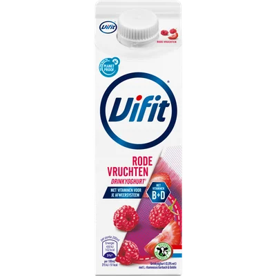 Vifit Drinkyoghurt rode vruchten