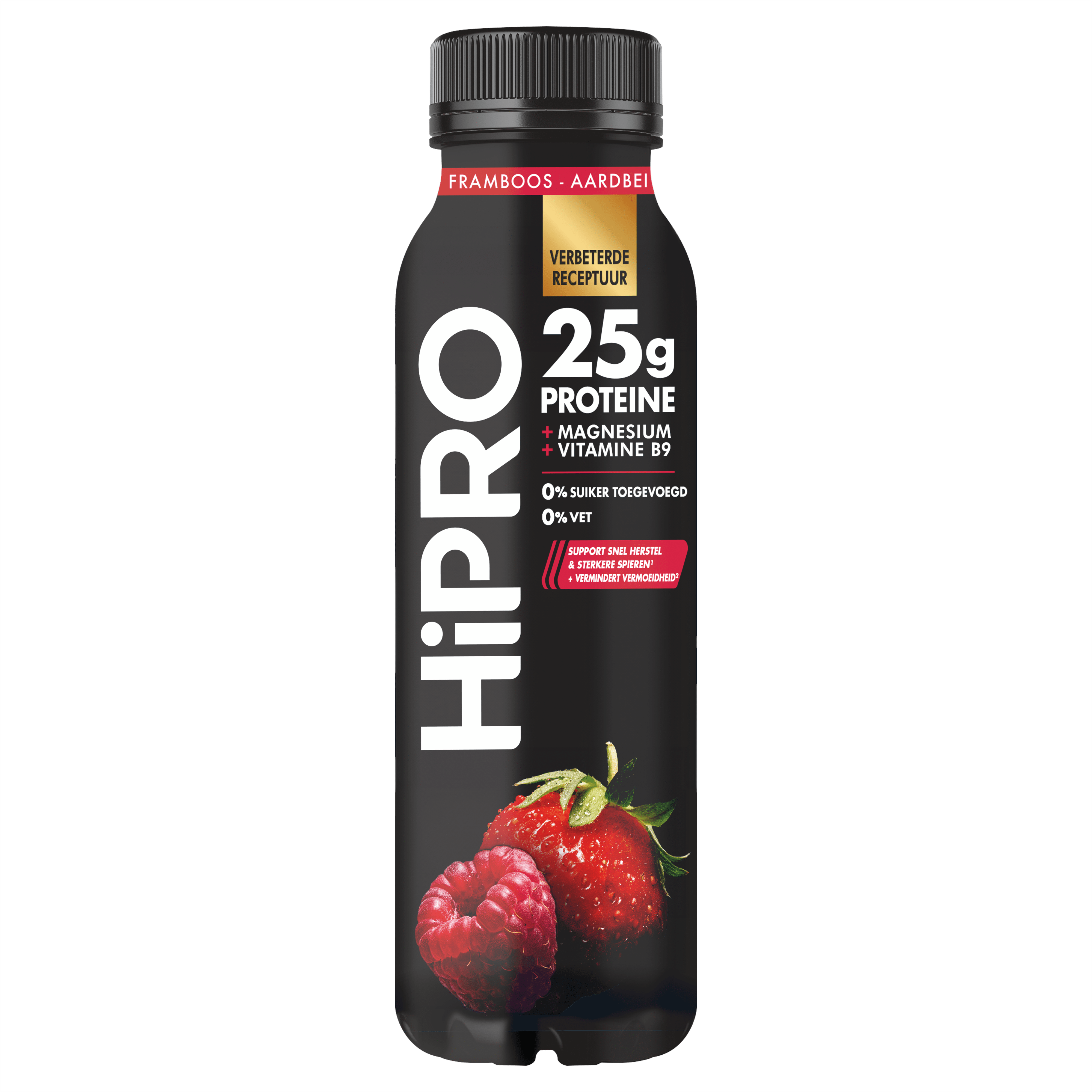 HiPRO Protein drink aardbei framboos