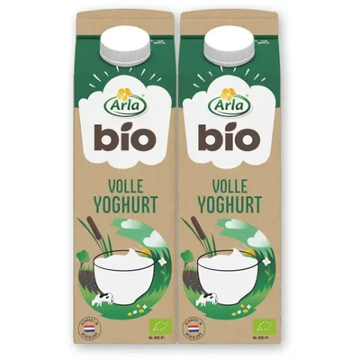 Arla Biologisch volle yoghurt 2-pack