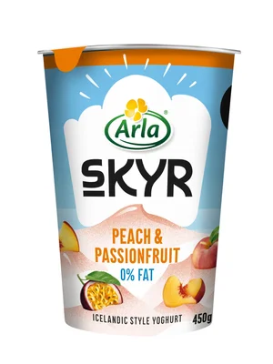 Arla Skyr peach & passionfruit 0% vet
