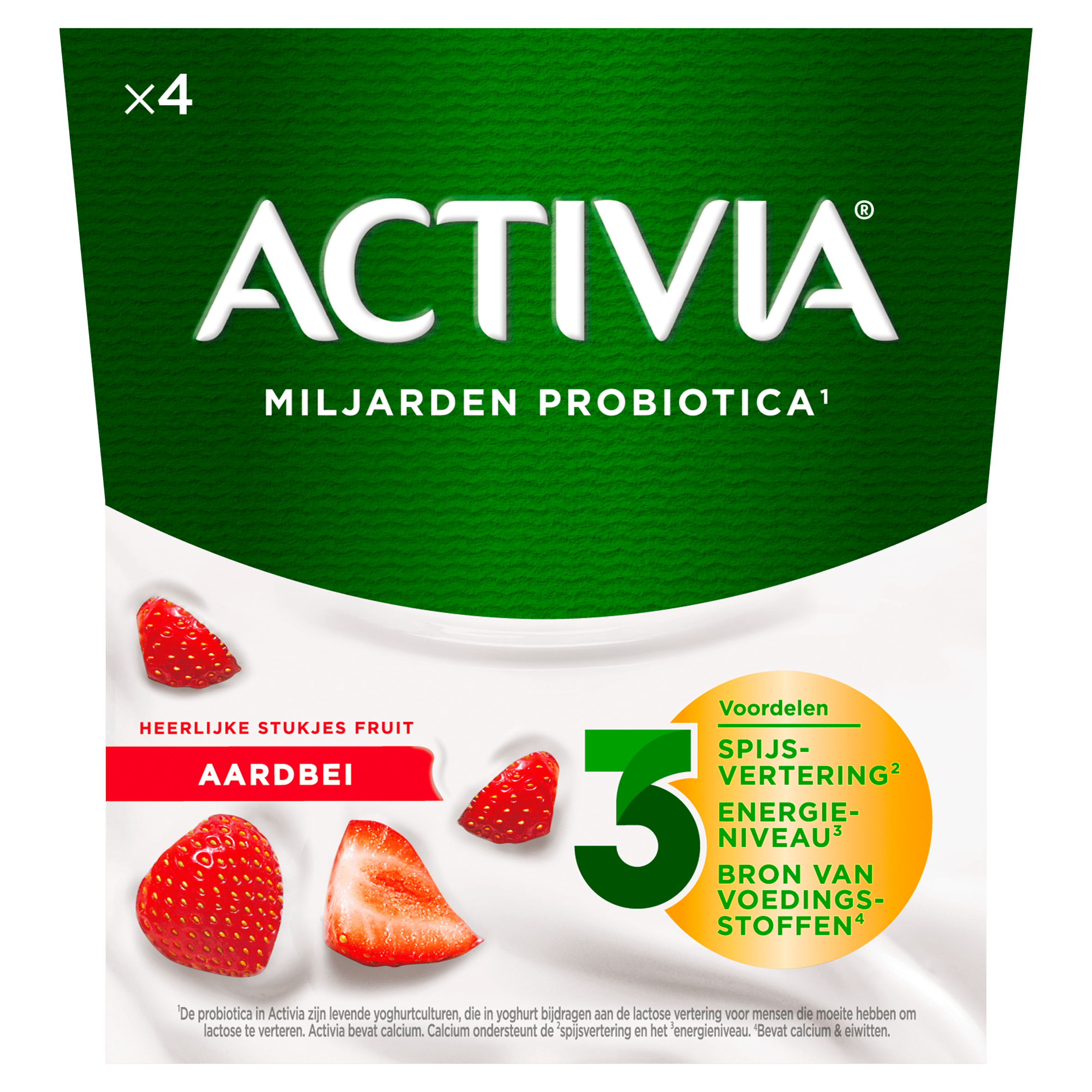 Activia Yoghurt aardbei