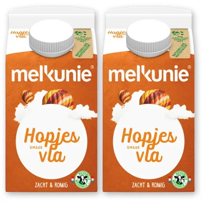 Melkunie Hopjes vla 2-pack