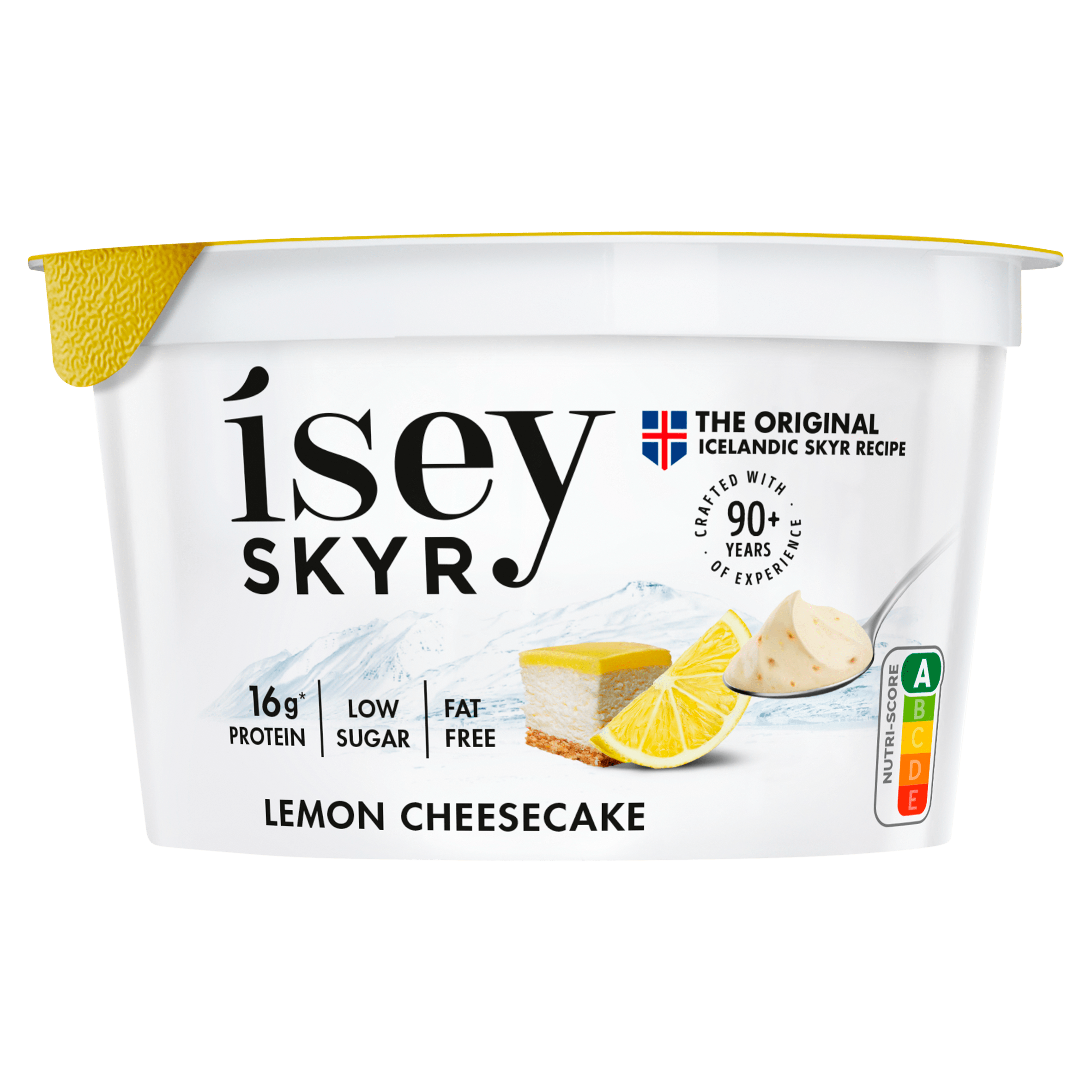 Isey Skyr lemon cheesecake