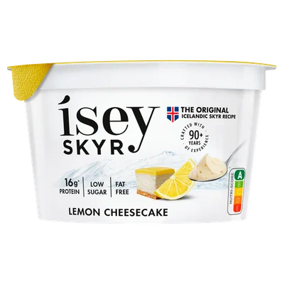 Isey Skyr lemon cheesecake